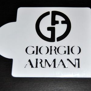 Other - Stencils Dolce Gabbana and Armani Coffee DIY Craft Other - Stencils Dolce Gabbana and Armani Coffee DIY Craft